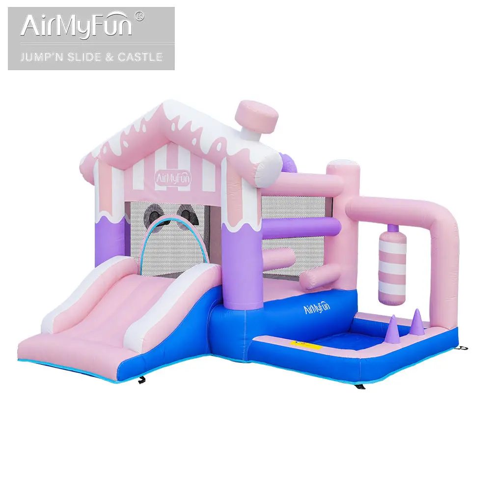 New hot selling pink inflatable castle for children jumping inflatable bouncing castle bounce house inflatable