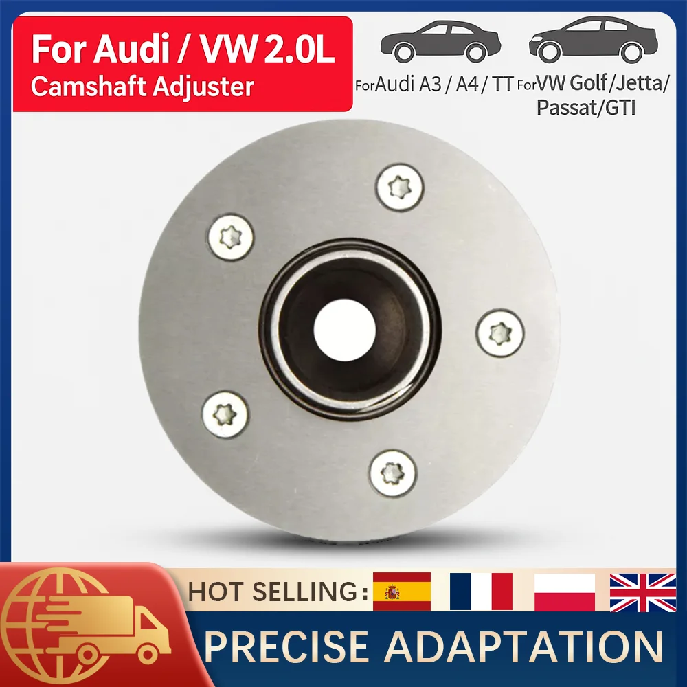 

Регулятор распределительного вала VVT для Audi A3 A4 TT VW Golf Jetta Passat GTI Eos 2.0L BPY 06F109088J 06F109088C 06F109088G Шестерня вала Cam