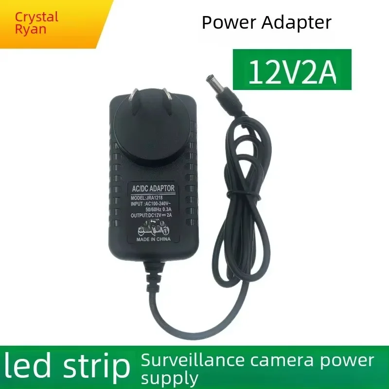 12v2a محول التيار الكهربائي كاميرات الدوائر التلفزيونية المغلقة 220 فولت إلى 12v24w Led قطاع مفتاح الإضاءة الطاقة