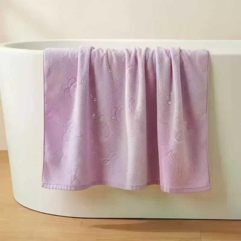 70x120cm Embossed Towels Quick Drying Towels Bath Towels Absorbent Soft And Comfortable Bathrobes Ultra-fine Fiber Towels