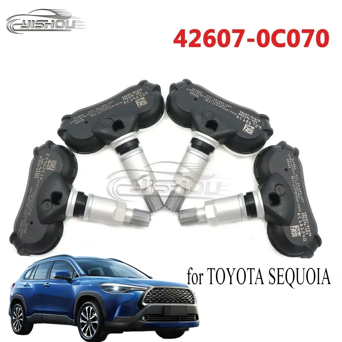 

Tyre Pressure Monitoring System Sensor 42607-0C070 Fit for TOYOTA SEQUOIA 2008-2017 315MHz TPMS 426070C070