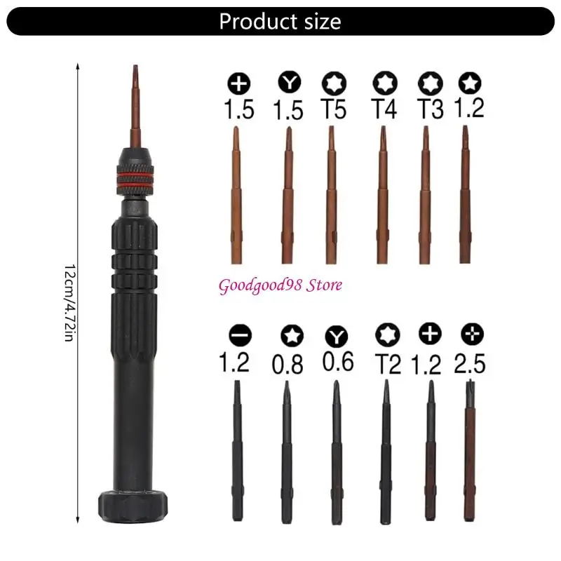 Precisions Screwdriver Set Repair Tool Set For Electronics Phone Watch Precisions Screwdriver Set W8EC