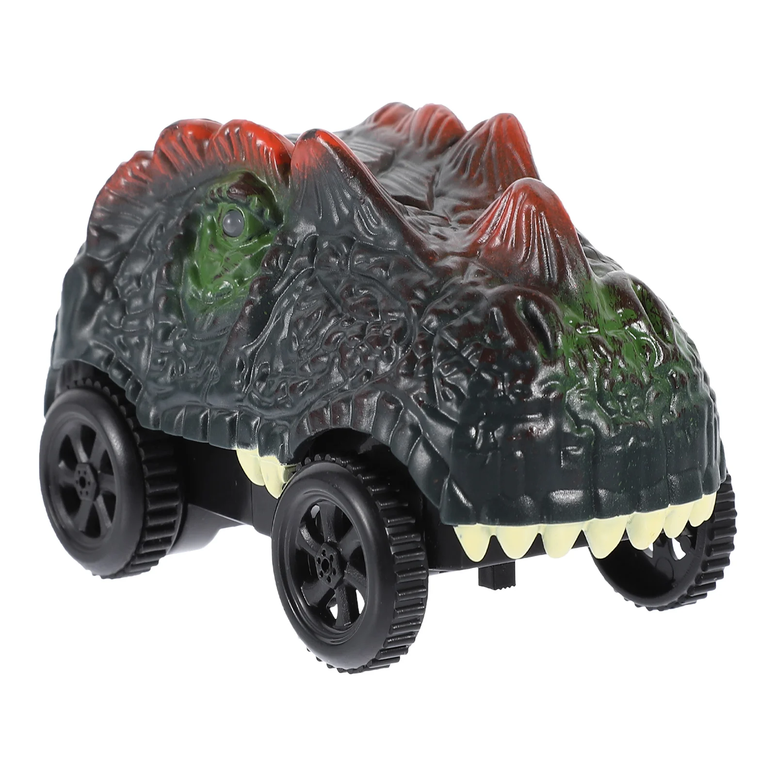

Mini Dinosaur Car Toy ABS Material Lightweight Compatible Racetrack Kids Race Parent Child Time Non Remote