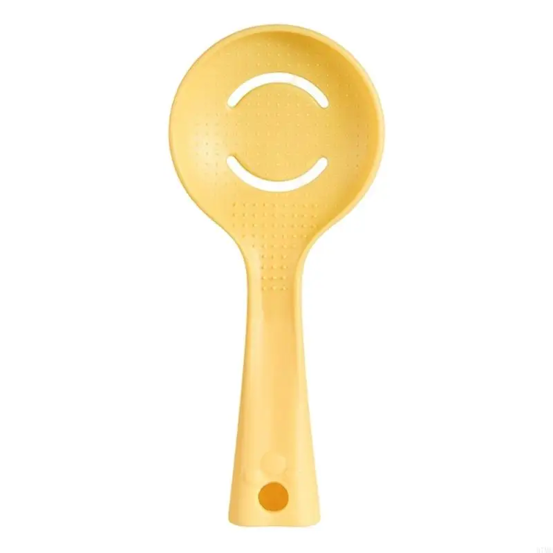 37ME Multifunctional Standing Rice Spoon Plastic Kitchen Tool For Easy Serving And Stirring