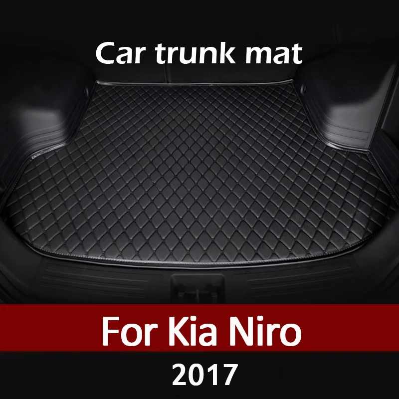 Car trunk mat for KIA Niro 2017（Ultimate Edition）cargo liner carpet interior accessories cover