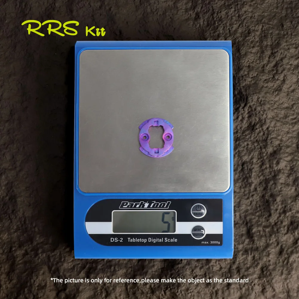 RRSKIT للغارمين 1050 دراجة الكمبيوتر جبل إصلاح جزء سبائك التيتانيوم ثلاثية الأبعاد الطباعة الدراجة ساعة توقيت جبل بين قوسين قاعدة إصلاح جزء