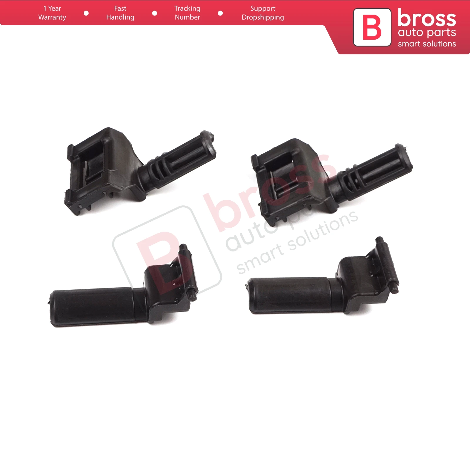 BSR663-Clips de bras coulissant pour Mercedes Classe E W212 S212 GL GLS X166 GLE ML W166, guide de toit ouvrant