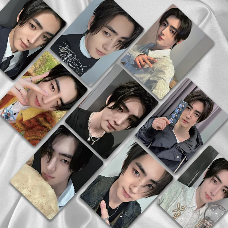 50pcs/Box Park Sung-hoon SUNGHOON Laser Mini Card Album Lomo Card Fans Collection Gifts