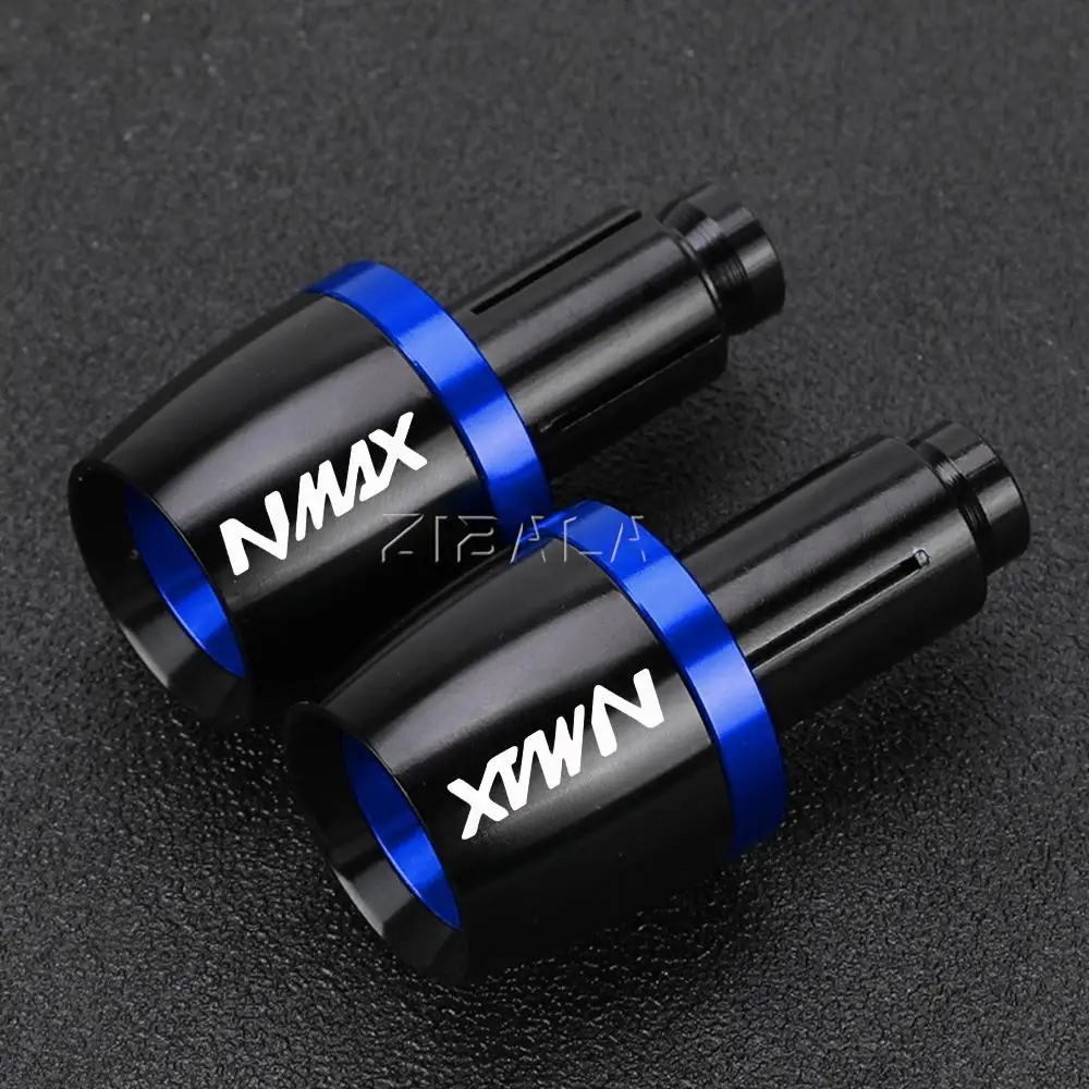 لياماها NMAX 125 155 N-MAX NMAX125 NMAX155 2015- 2024 2023 دراجة نارية المقود القبضات بار ينتهي غطاء مقبض موازنة التوصيل #2