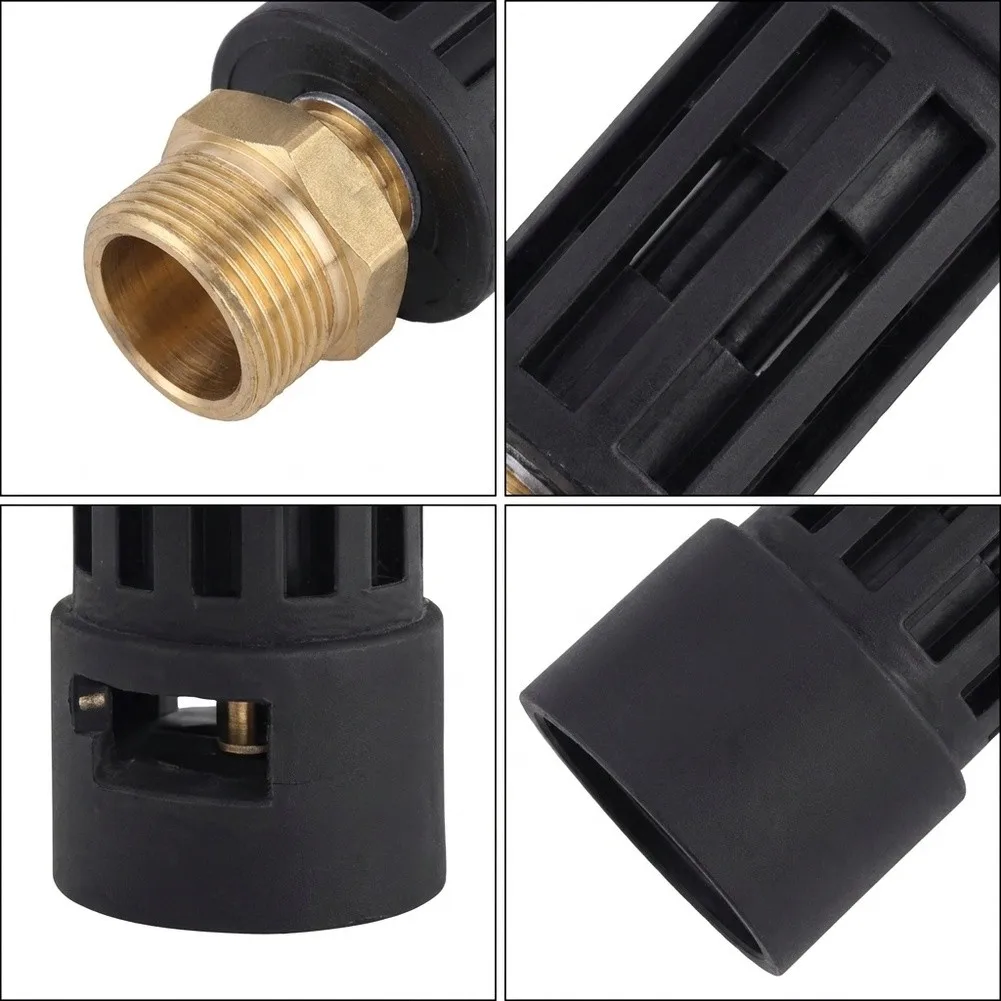 Metal For M22 to For Karcher Fitting Adapter Supporting High Pressure Water Transfer Between for hose and Assemblies