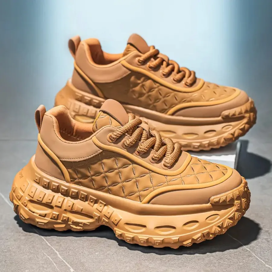 

Men's Shoes Fall Men's Thick-Sole Height-Increasing Sneakers Casual Shoes
