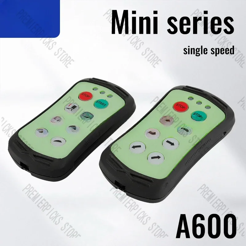 New LC A600 6 Buttons Single Speed Car Tailgate Control Wireless Industrial Remote  Switch 12v Lift Crane