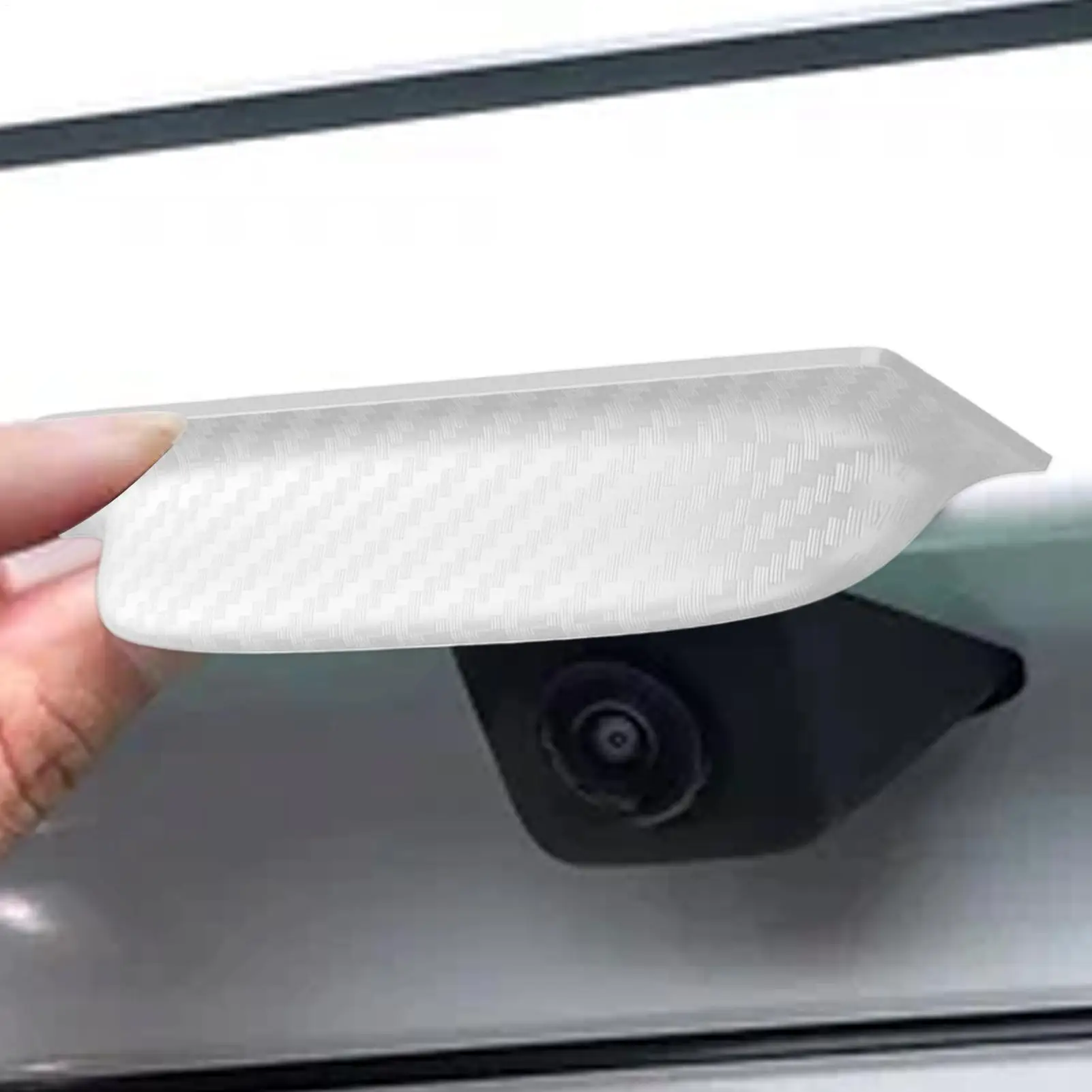 1pc Universal Car Rear Camera Rain Shield High Quality Plastic Protects Camera From Rain