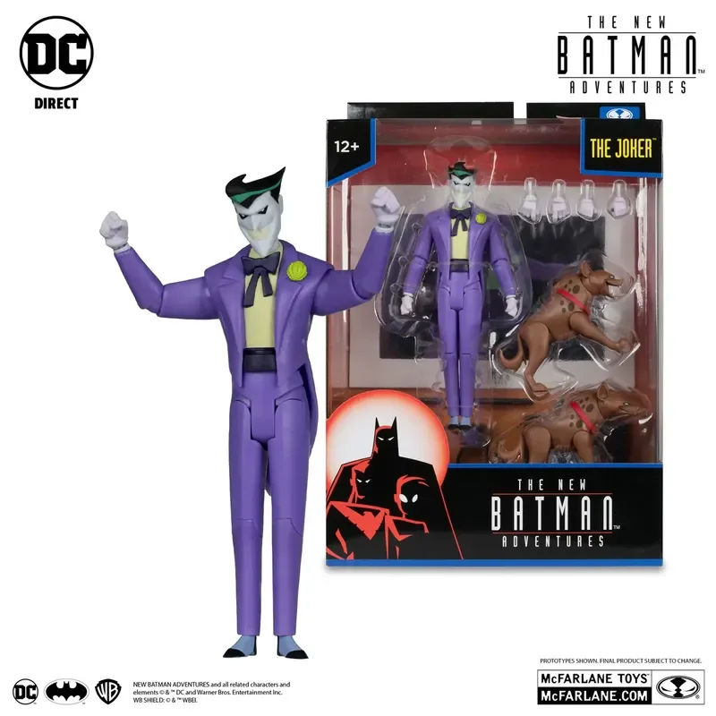 Vendita calda Mcfarlane Dc 7 pollici Avventura animata Bane Cat Woman Joker Action Figure Giocattoli Collezione Modello per il capretto Regalo di Natale