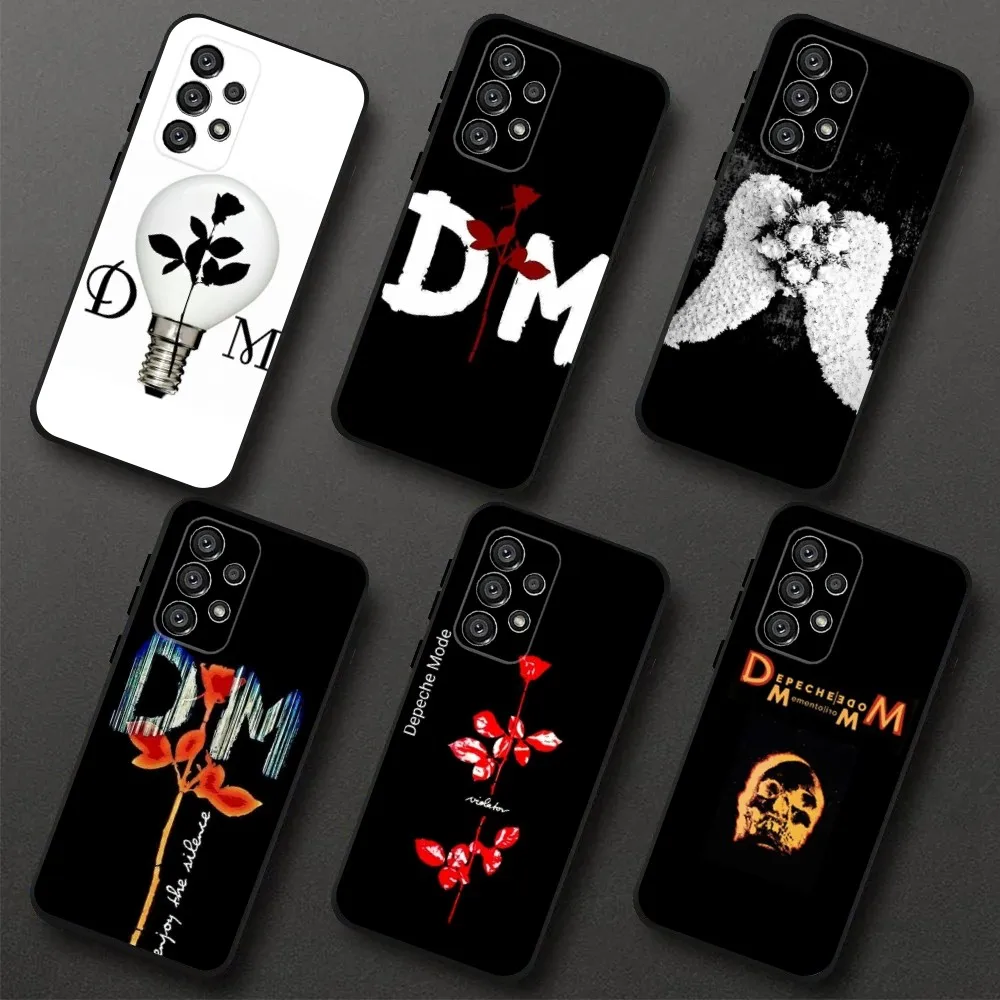 

D-depeches Rock Modes Phone Case For Samsung Galaxy A20,A21s,A22,A31,A32,A52,A53,A72,73,A80,A91 Soft Black Cover