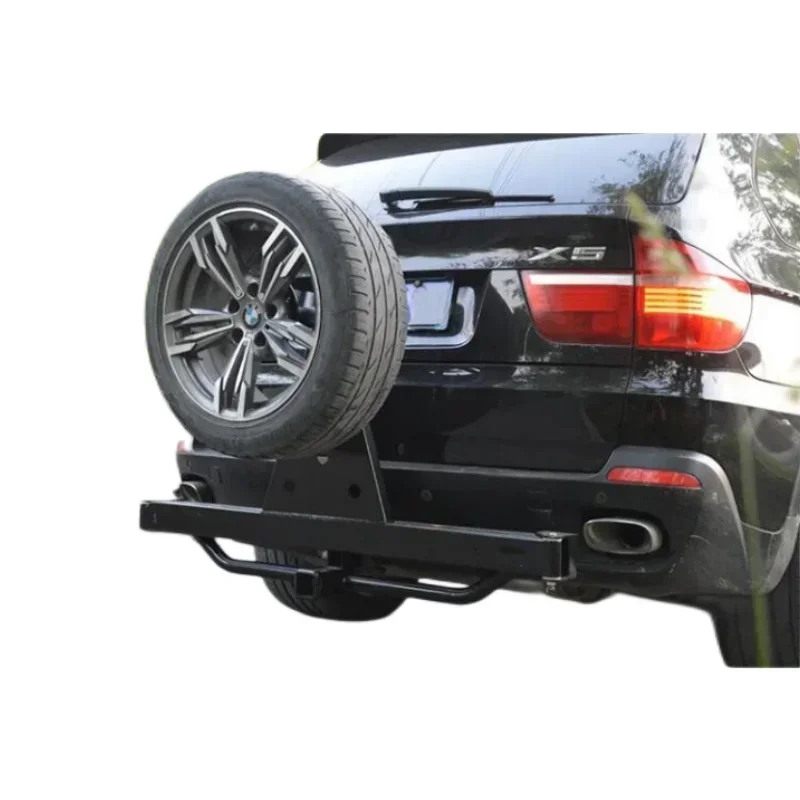 Custom Off Road Foldable Trailer Universal Hitch Spare Tire Carrier for