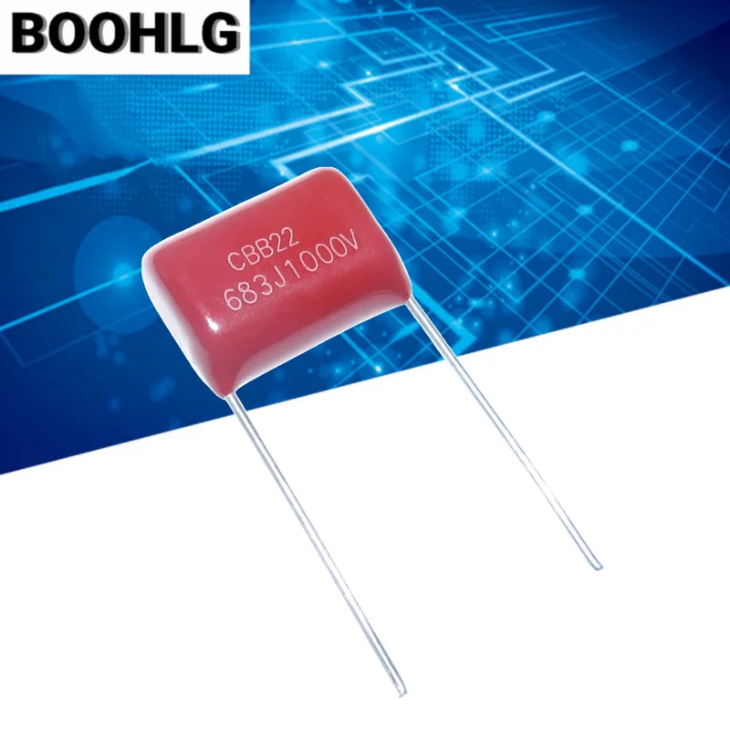 

10PCS 1000V683J 0.068UF Pitch 15mm 68NF 1000V 1KV 683 683J CBB Polypropylene film capacitor