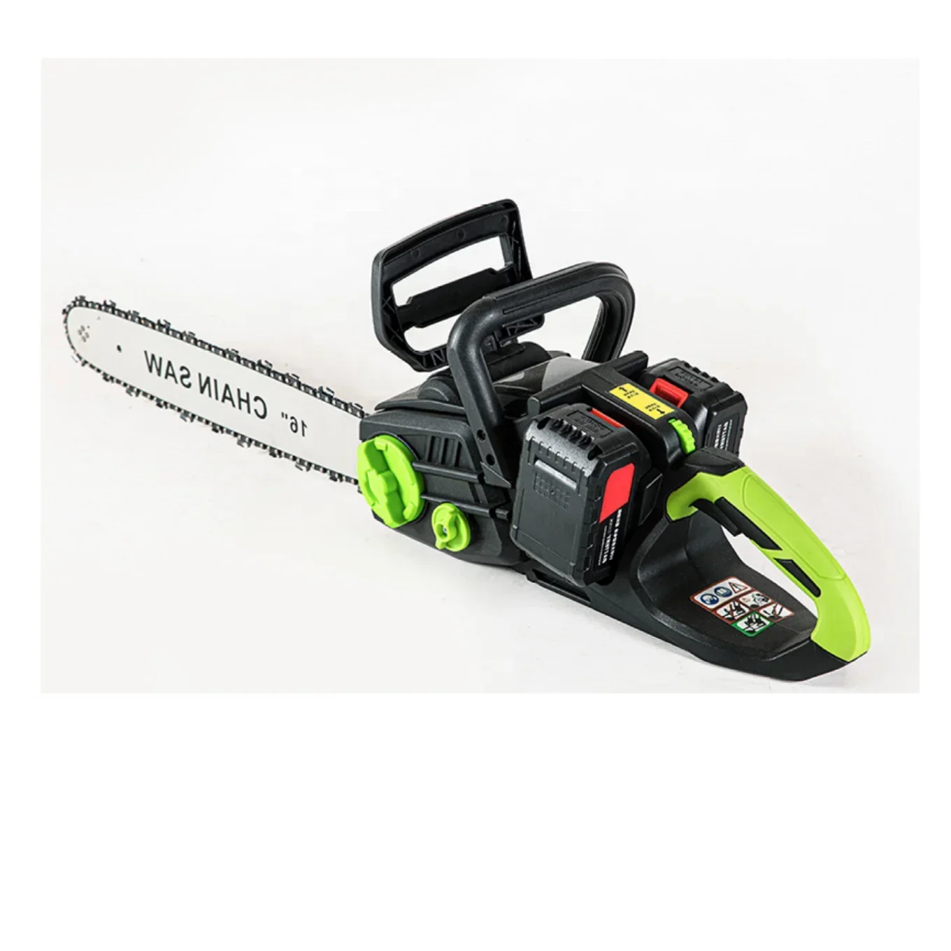 YYHC-Electric Power Saw 16 Inch Big Capacity Battery Rechargeable High Strength Chainsaw Electric Saws Wood Working Saw