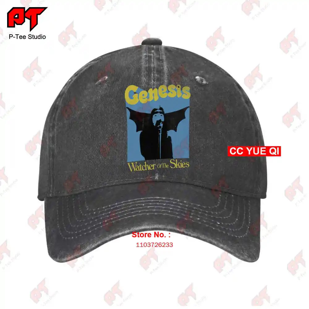 Genesis Watcher Of The Skies Rock N Roll Music Band Baseball Caps Truck Cap ZI6V