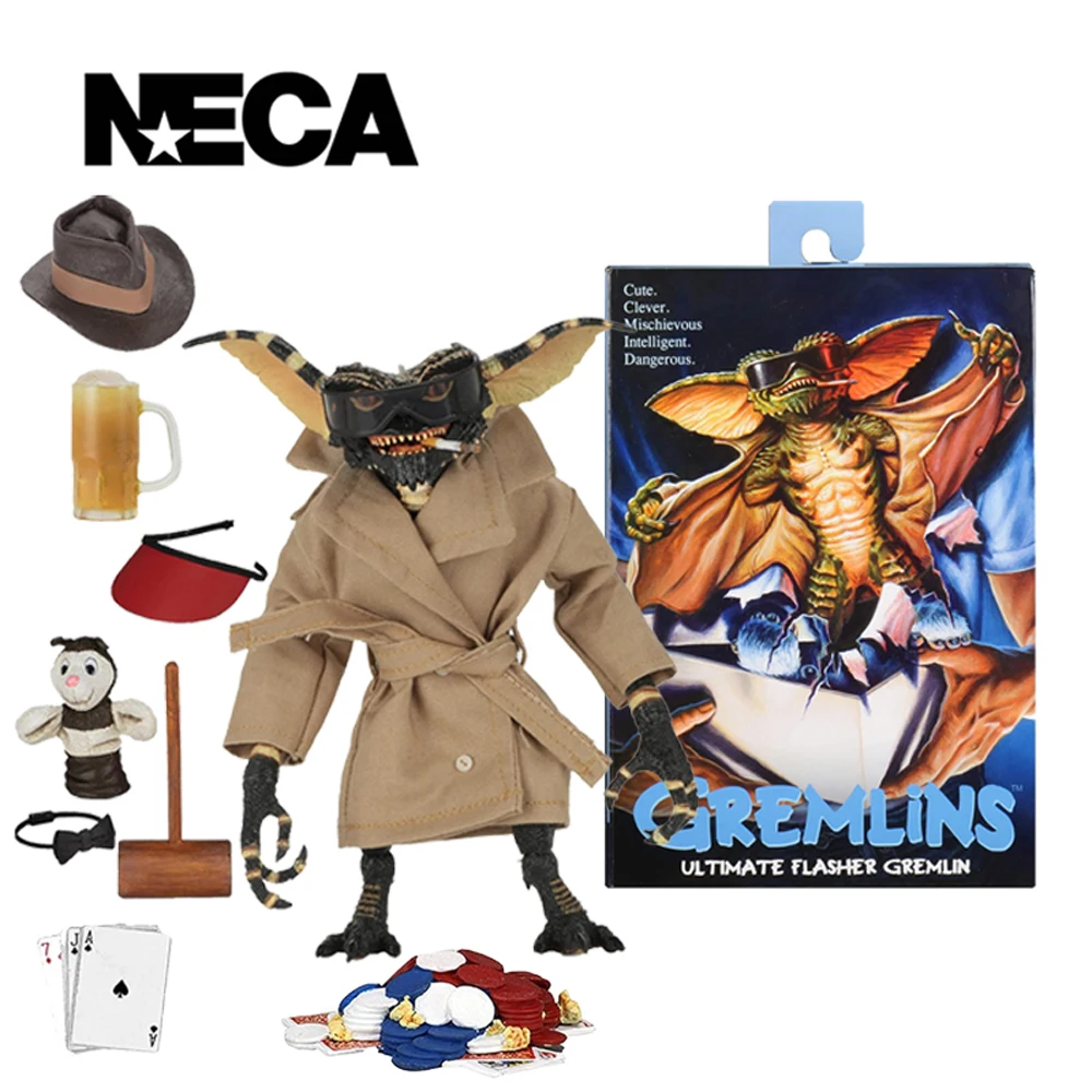 NECA Gremlins – Actionfigur im 7-Zoll-Maßstab – Ultimate Flasher Modellpuppen-Garage-Kit