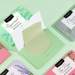 100Pcs/box Face Oil Protable Blotting Paper Matting Face Wipes Face Cleanser Oil Control Oil-absorbing Facial Towel Tools