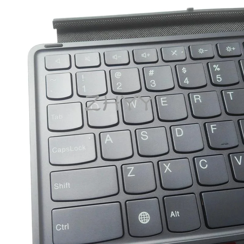 New Original KB-Q704-1 Keyboard for TB-Q706F Tab P12 Pro 12.6 inch Tablet Magnetic Keyboard Pad Base Gray US(Incompatible 12.7