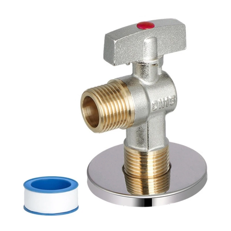 

Leak Proof Inch Brass Valves High Pressure Resistance Quick Connection Adapter 1/2inch For Plumbing Maintenance