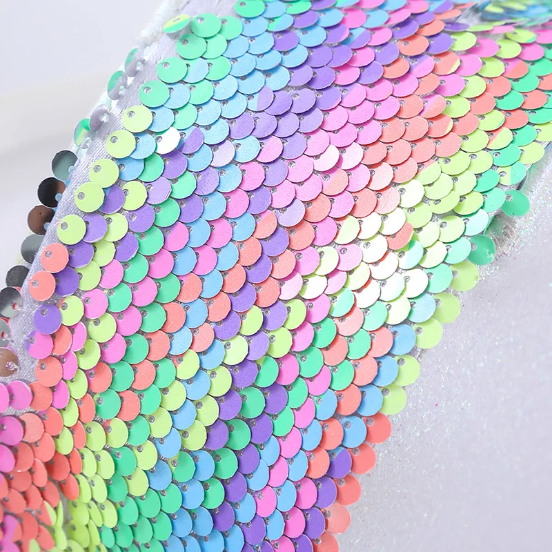 New Glite Rainbow Glitter Powder Waist Bag Sequined Unicorn Messenger Bag Children\'s Girls Fashion Student Cartoon Shoulder Bag