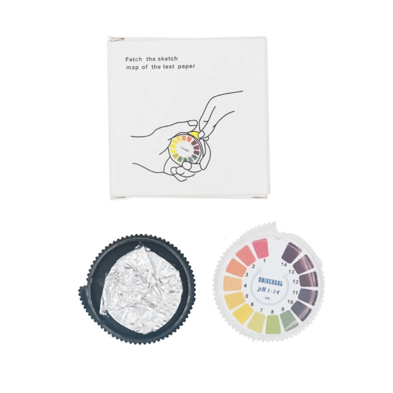 Strisce di carta per Test pH universali strisce reattive per pH rotolo pH misura gamma completa 0-14 16.4 piedi/rotolo cibo per il corpo pesce del suolo per Drop Shipping
