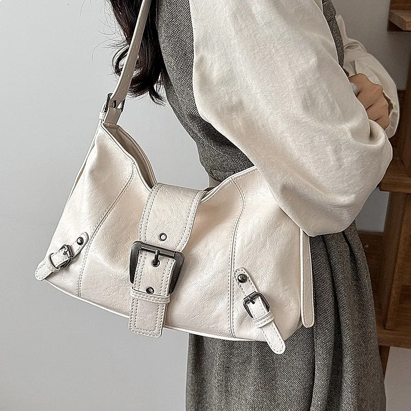 CGCBAG Fashion y2k Shoulder Bag For Women Casual Lage Capacity Female Crossbody Tote Bags High Quality PU Leather Handbags 3