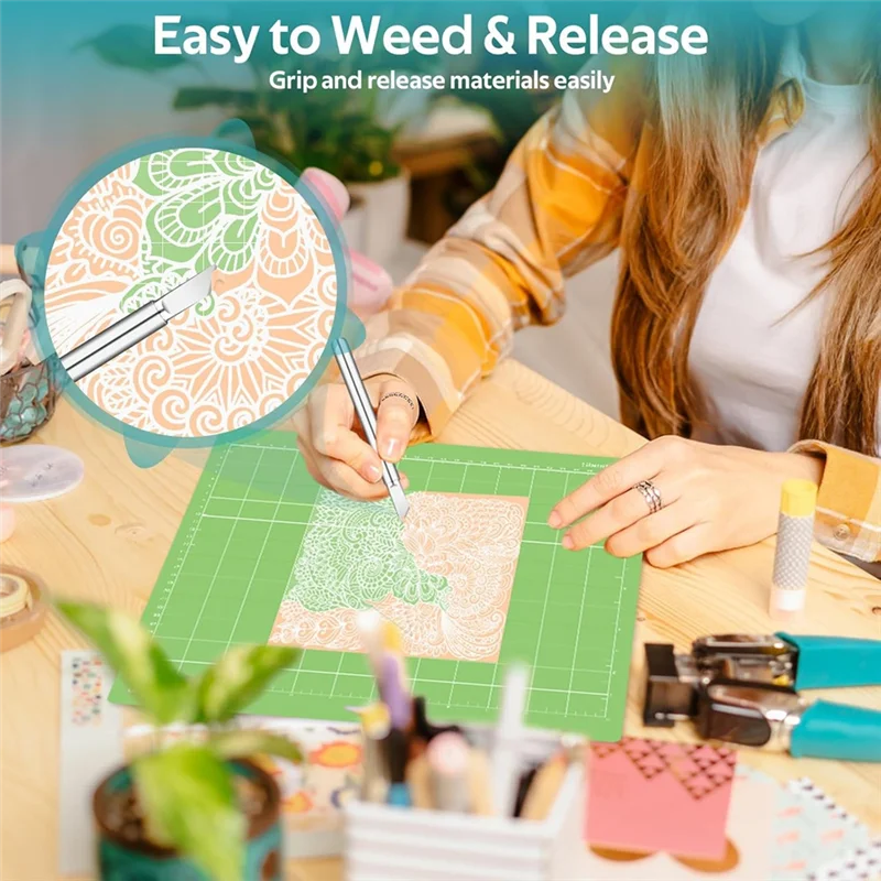 -A25M 3-pack snijmatten 12X12 snijmatten Herbruikbare zelfklevende snijmataccessoires