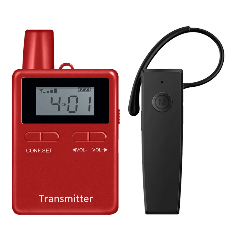 

Профессиональная система для экскурсоводов и международных конференций: цифровая, 2.4G, 80 МГц, с защитой от помех, 1000-1500 мАч