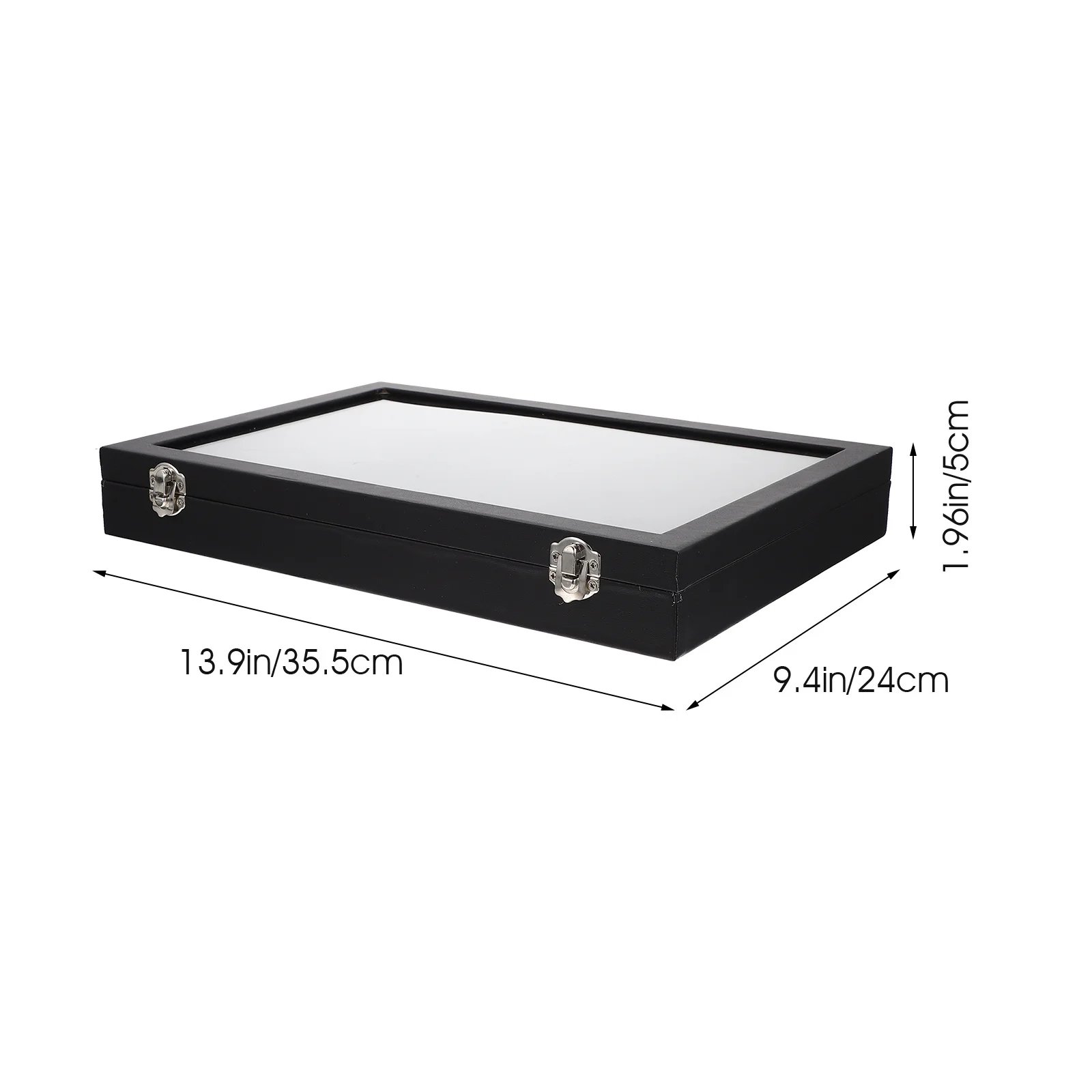Ring Organizer Tray 100 Slots Jewelry Display Box Transparent Lid Ring Holder Showcase Organizer 100-Slot Jewelry Tray