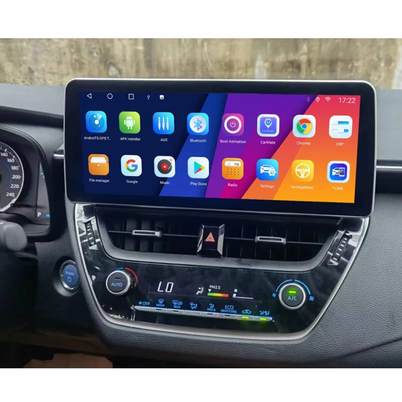 

QLED 12,3 дюймовый Carplay Android Автомагнитола DVD мультимедийный плеер для Toyota Corolla/Levin 2018-2022 DSP стерео видео