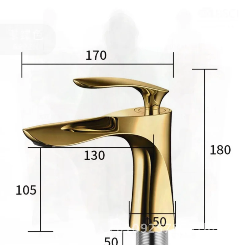 

Titanium Maple Leaf Hot And Cold Basin Faucet Gold Mixed Water Single Hole Table Washbasin Zinc Alloy Ceramic Disc Valve Core