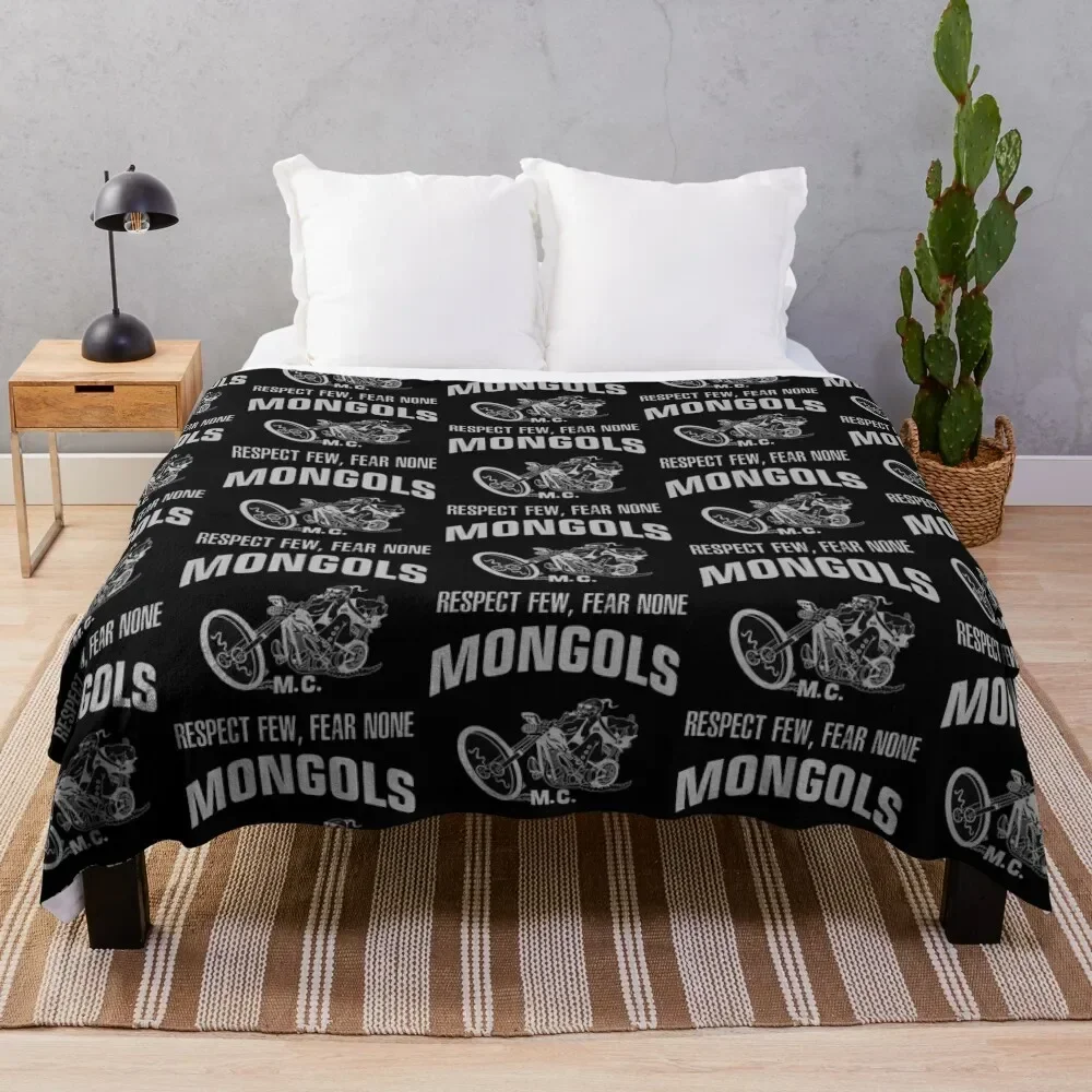

The Mongols Respect Few Throw Blanket anime cosplay anime Summer Blankets