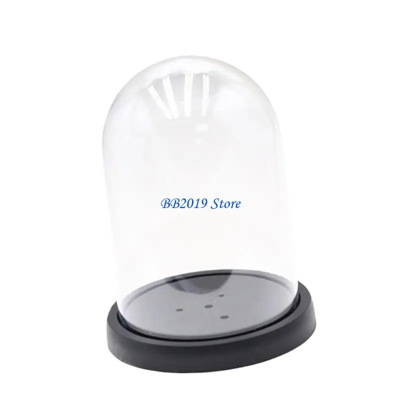 

Q0KB Clear Acrylic Display Case For Model With 4 Size Options Perfect For Clay Art And DIY Figure