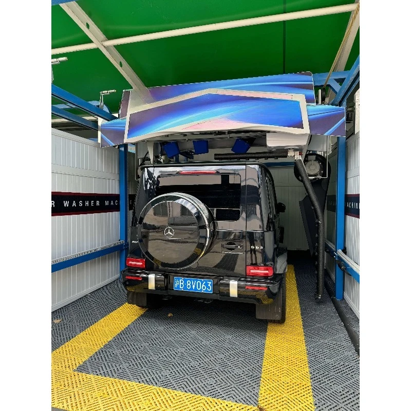 Stainless Steel Intelligent Electric Car Washing Equipment Infrared Induction Touchless Cleaning Machine Power Above 1500W