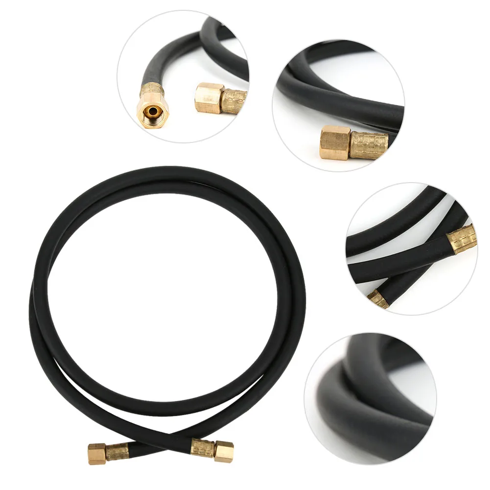 

2M Nitrogen Hose, Inert Gas Hose Argon CO2 Nitrogen Compressed Air Hose Welding Union Nut 1/4 Inch