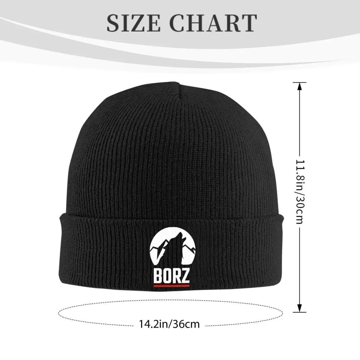 Tsjetsjeense Borz Wolf gebreide mutsen herfst winter Skullies mutsen ski wapenschild caps unisex acryl casual motorkap