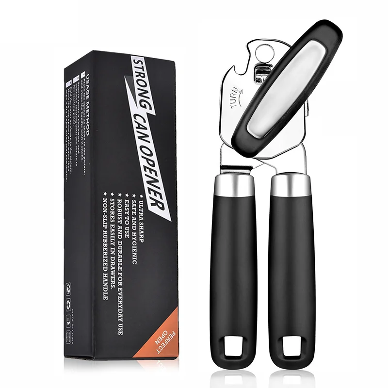 Manual 3-in-1 Multifunctional Powerful Can Opener Kitchen Can Opening Tool Bottle Opener