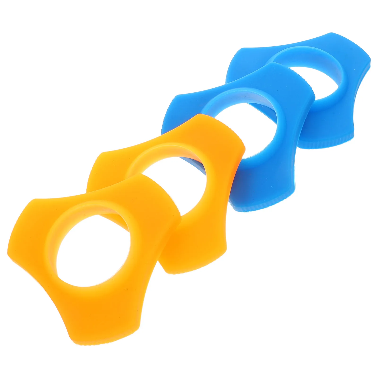 

4 Pcs Microphone Skid Ring Handheld Silicone Rings Microphones Protection High Quality