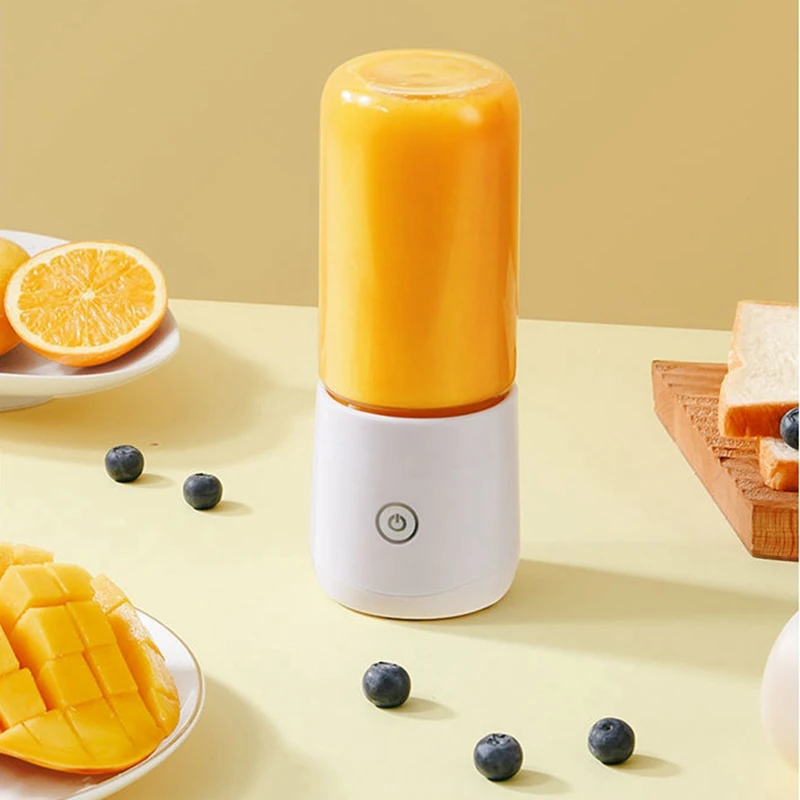 เครื่องปั่นแบบพกพา380มล. เครื่องปั่นไฟฟ้าแบบ USB JUICER MINI ไร้สายเครื่องคั้นน้ำผลไม้สำหรับผักและผลไม้เครื่องคั้นน้ำผลไม้