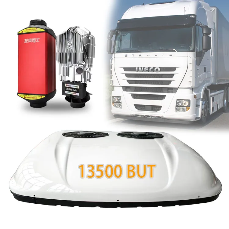 Semi Truck Ceiling Air Conditioner 12 Volt 24 V Parking Air Conditioning 13500BUT Diesel Air Heater For KVAC System Solution