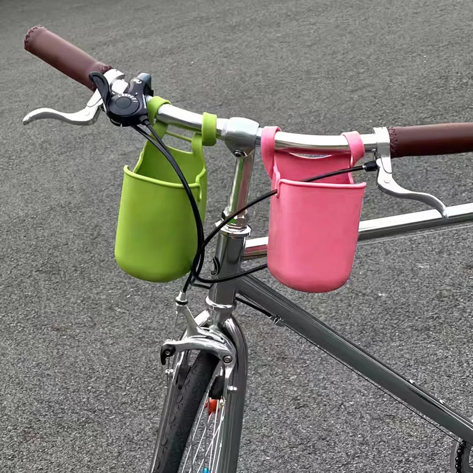 Universal Stroller Cup Holder Detachable Stroller Cup Holder for Bicycle Walker Scooter Accesorios Para Bicicletas Handlebar Bag