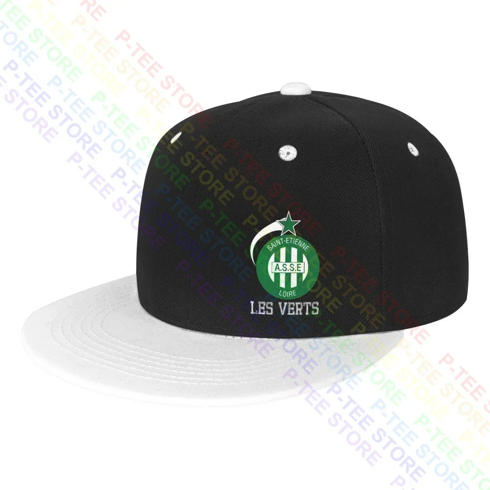 Les Verts Saint Etienne Asse France Ligue 1 Soccer Snapback Cap Colorful Baseball Caps Design Vintage Adjustable