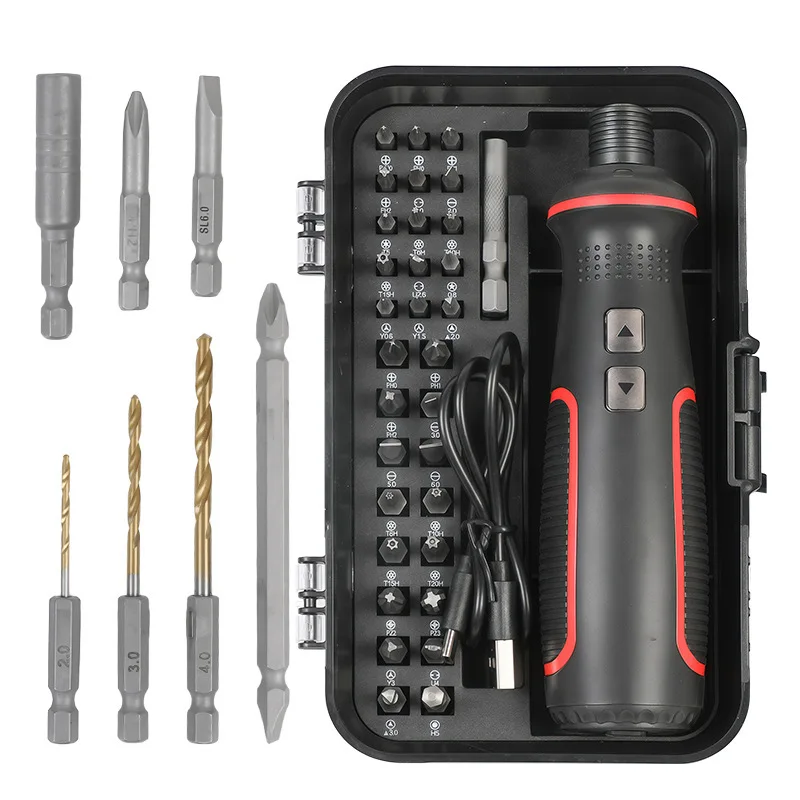 41 in 1 Cordless Rechargeable Electric Precision Screwdriver Kit Brushless Motor Repair Tool Set