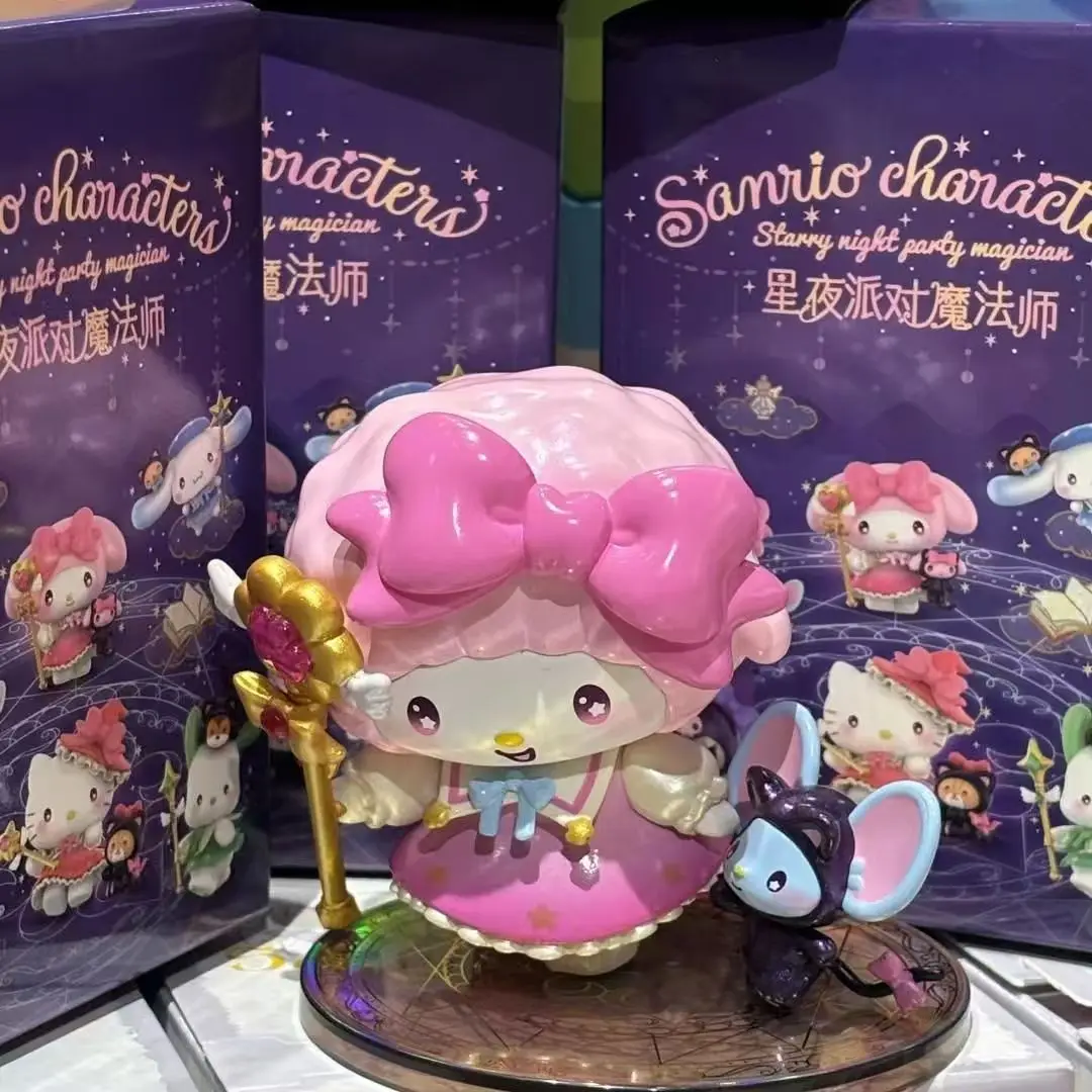 جديد سانريو أنيمي شخصية ضوء النجوم حفلة الساحر سلسلة صناديق عمياء؛ بلدي ميلودي كورومي مرحبا كيتي البيانو؛ دمية لعبة لطيفة