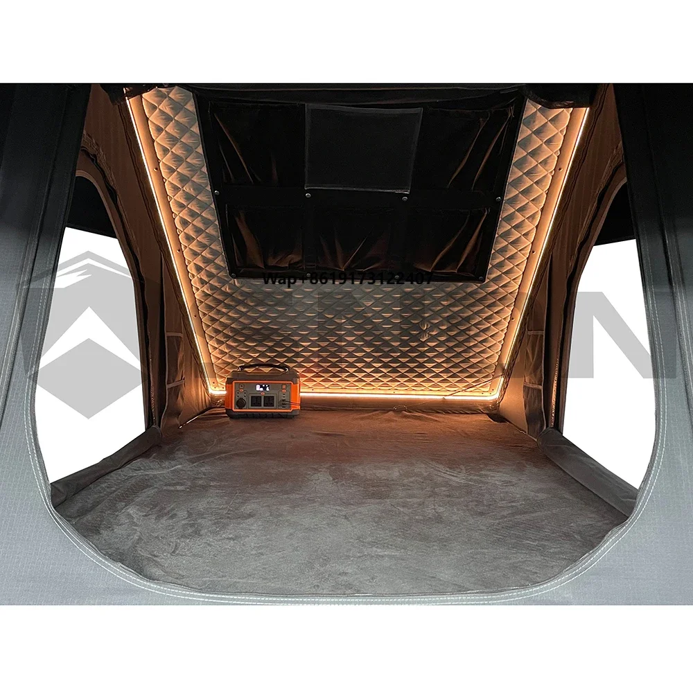 

SNDN Roof Top Tent Hard Shell Outdoor Camping 1-2 Person Offroad Suv Car Rooftop Tent with Pickup Truck