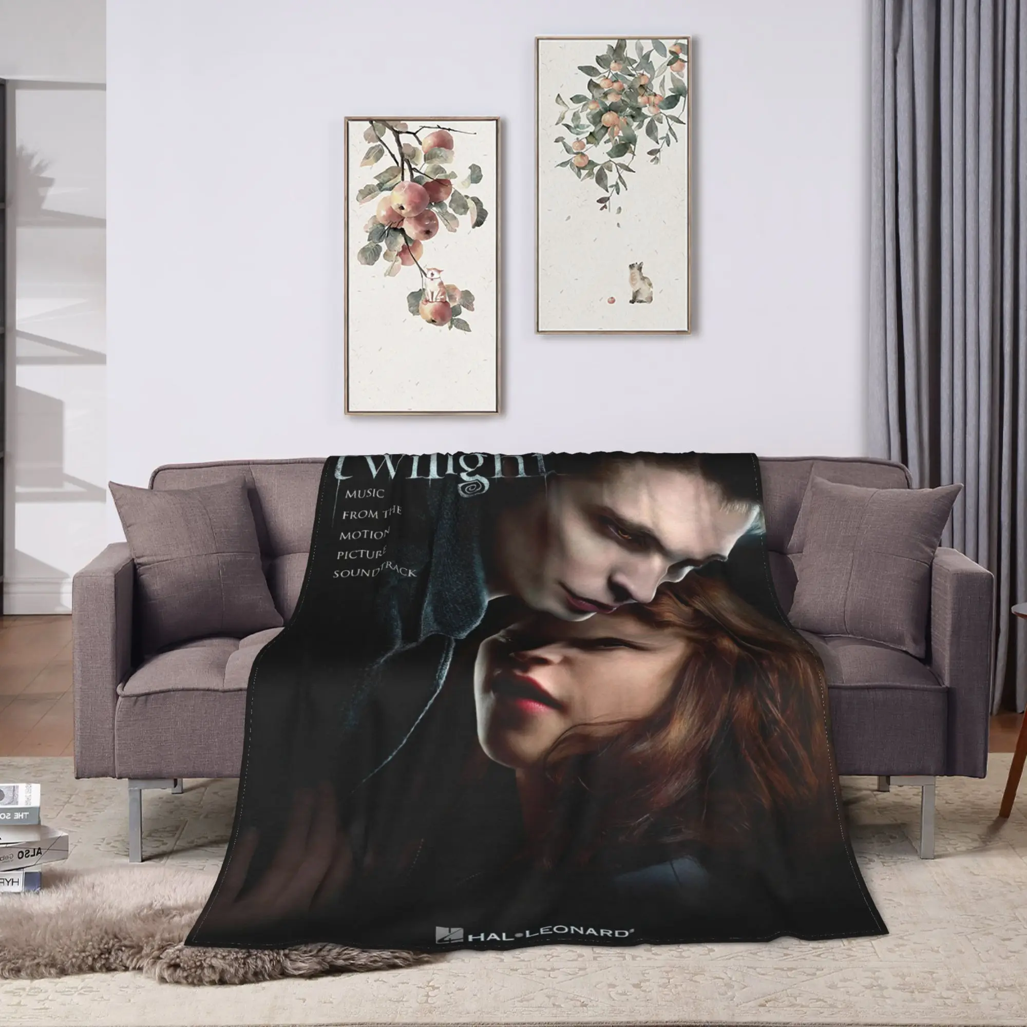 The Twilight Saga Printing Blanket Quality Super Warm  Bedding Throws Autumn Camping Couch Chair Fluffy Bedspread
